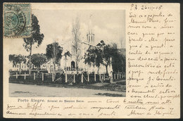 BRAZIL: PORTO ALEGRE: Arraial Do Menino Deus Church, Dated NO/1905, Minor Defects - Autres & Non Classés