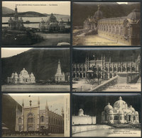 BRAZIL: RIO DE JANEIRO: 6 Postcards With Very Good Views Of Different Pavilions Of The National Exhibition, Circa 1906,  - Autres & Non Classés