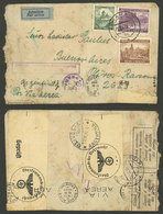 CZECHOSLOVAKIA - BOHEMIA & MORAVIA: 21/DE/1940 Praha - Argentina, Airmail Cover Franked With 23.50k., With Local And Naz - Autres & Non Classés