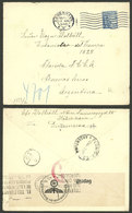 DENMARK: 13/AU/1940 Kobenhavn - Argentina, Cover Franked With 40ö., On Back It Bears Nazi Censor Label And Arrival Mark  - Sonstige & Ohne Zuordnung