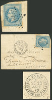 FRANCE: FIRST AIRMAIL OF THE WORLD: Small Letter Dated 22/SE/1870 Sent From PARIS By The First BALLOON MONTÉ During The  - Autres & Non Classés