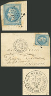 FRANCE: FIRST AIRMAIL OF THE WORLD: Small Letter Dated 22/SE/1870 Sent From PARIS By The First BALLOON MONTÉ During The  - Sonstige & Ohne Zuordnung