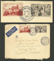 FRANCE: 15/DE/1951, Airmail Cover Sent To Argentina With Postmark Of The GENERAL ASSEMBLY OF THE UNITED NATIONS In Paris - Autres & Non Classés