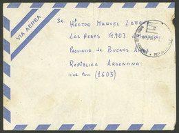 FALKLAND ISLANDS/MALVINAS: FALKLANDS WAR: Cover Sent By An Argentine Soldier To His Father In Buenos Aires, With Free Fr - Falkland