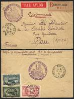 MOROCCO: Registered Airmail Cover Sent From Casablanca To France On 6/MAR/1925, VF Quality! - Otros & Sin Clasificación