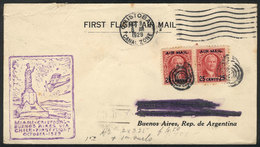 PANAMA - CANAL: 8/OC/1929 Cristobal - Buenos Aires, First Flight By P.A.A., With Arrival Backstamps (14/OC) - Panama