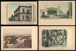 PARAGUAY: ASUNCIÓN: 8 Old And Very Handsome Postcards, Very Good Views, Excellent Quality, Rare Group! - Paraguay