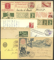 SWITZERLAND: 1893 To 1948, 10 Covers, Postal Stationeries Or Interesting Cards, Low Start! - Other & Unclassified