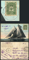 TURKEY: Postcard Franked With 10pa. And Sent From Constantinople To Brazil On 13/JUL/1906, Fine Quality, Very Nice, Rare - Otros & Sin Clasificación