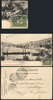 TURKEY: Postcard Franked With 10pa. And Sent From Halky To Brazil On 1/MAR/1907, Fine Quality, Very Nice, Rare Destinati - Otros & Sin Clasificación