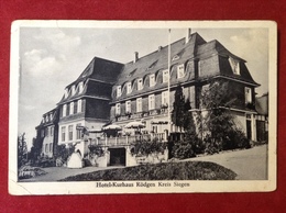 Hotel Kurhaus Rödgen Kreis Siegen Ca. 1935 - Siegen