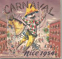 NICE Carnaval 1954  - Présentation Des Chars - Fasching & Karneval