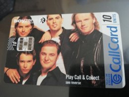 IRELAND /IERLANDE 10 Units Call Card BOYZONE MAGAZINE  CHIPCARD      ** 163** - Ireland