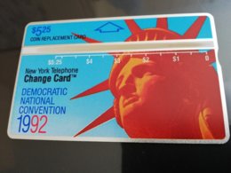 UNITED STATES USA AMERIKA  NYNEX   $5.25  DEMOCRATIC NATIONAL CONVENTION 1992 MINT **168** - Nynex