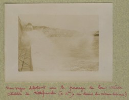 Vague Déferlant Sur Le Passage De La Citadelle De Villefranche-sur-Mer . Citrate 1899 . - Old (before 1900)
