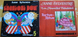 Deux 45 Tours ANNE SYLVESTRE - Kinderlieder