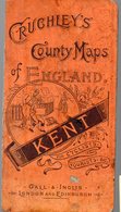 Cruchley's County Maps Of England : KENT For Cyclists, Tourists Etc (PPP21807) - Cartes Routières