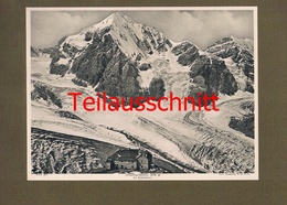 084 Schaubachhütte Rifugio Città Di Milano Dolomiten Alpenverein Berghütte Lichtdruck 1908 !! - Unclassified