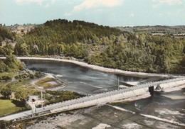 FAUX-la-MONTAGNE. - Route De Gentioux, Le Pont Sur Le Lac. CPM Dentelée - Crocq