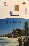 SEYCHELLES - Phonecard  -  Anse Source D'Argent  - 30 Units - Sychelles