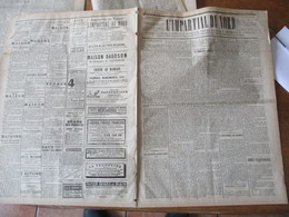 L'IMPARTIAL DU NORD JOURNAL DE L'ARRONDISSEMENT DE VALENCIENNES DU 7 MARS 1879 ARMEE TERRITORIALE,CONSEIL MUNICIPAL DE V - Picardie - Nord-Pas-de-Calais