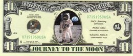 USA-FANTASY DOLLARS-11 JOURNEY TO THE MOON-UNC - Andere & Zonder Classificatie