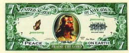 USA-FANTASY DOLLARS-PRAISE THE LORD-PEACE ON EARTH-UNC - Autres & Non Classés