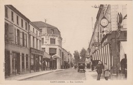 SAINT-DIZIER  HAUTE MARNE   52   CPA  SEPIA  RUE GAMBETTA - Saint Dizier