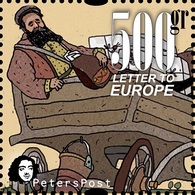 Finland 2020 Europa CEPT Old Post Routes In Europe Zemstvo Peterspost Stamp Mint - Unused Stamps