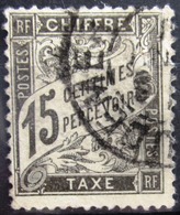 FRANCE                               TAXE 16                          OBLITERE - 1859-1959 Oblitérés