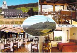 15 - LE CLAUX : Hotel Restaurant LE PEYRE ARSE - CPSM CPM Village ( 180  Habitants ) Grand Format - Cantal - Autres & Non Classés