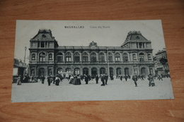 2730-            BRUXELLES BRUSSEL, GARE DU NORD - Chemins De Fer, Gares