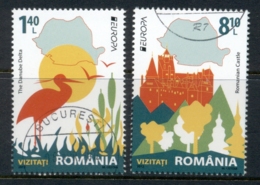 Romania 2012 Europa Tourism FU - Used Stamps