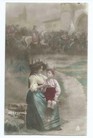 3337 Jolie Carte Fantaisie Femme Alsacienne Et Enfant " AUTREFOIS (1681) GUERRE 1914 1918 WW1 Patriotique - Weltkrieg 1914-18