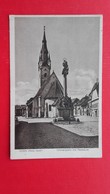 Horn.Kirchenplatz Mit Pestsaule - Horn