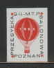 POLAND 1965 BALLOON POST STAMP POZNAN INTERNATIONAL TRADE EXHIBITION NHM - Ongebruikt