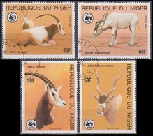 1985	Niger	941-944used	WWF - Gebruikt