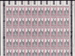 1962 Italia Italy Repubblica SANTA CATERINA 50 Valori Del 70 Lire In Foglio MNH** - Full Sheets