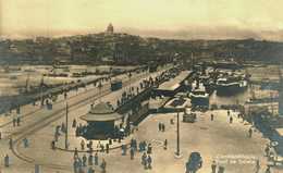 Turquie    Constantinople    Pont De Galata    Carte Photo - Turquie