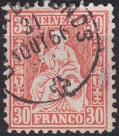 SCHWEIZ SWITZERLAND [1862] MiNr 0025 A ( O/used ) [01] - Gebraucht