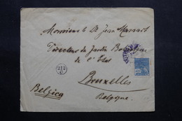 BRÉSIL - Enveloppe De Sao Paulo Pour La Belgique  - L 55143 - Cartas & Documentos