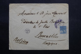 BRÉSIL - Enveloppe De Sao Paulo Pour La Belgique  - L 55143 - Storia Postale