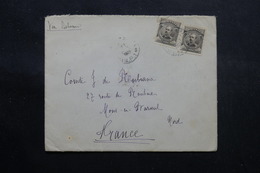 BRÉSIL - Enveloppe Pour La France En 1909 Via Lisbonne, Affranchissement Plaisant - L 55145 - Storia Postale