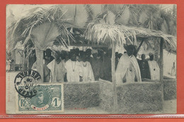 SENEGAL CARTE POSTALE AFFRANCHIE DE 1908 DE DAKAR POUR VERSAILLES FRANCE - Covers & Documents