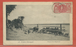 SENEGAL CARTE POSTALE AFFRANCHIE DE 1907 DE PODOR POUR PARIS FRANCE - Covers & Documents
