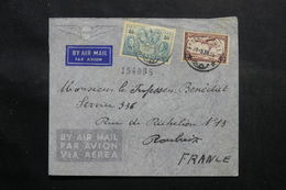 CONGO BELGE - Enveloppe De Elisabethville Pour La France En 1936 Par Avion, Affranchissement Plaisant - L 55161 - Cartas & Documentos
