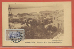 SENEGAL CARTE POSTALE AFFRANCHIE DE 1922 DE DAKAR - Covers & Documents