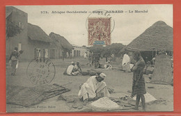 SENEGAL CARTE POSTALE AFFRANCHIE DE 1907 DE BAKEL - Briefe U. Dokumente
