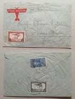 Busta Di Lettera Via Aerea Per La Svizzera Via Marsiglia - Settembre 1937 - Storia Postale