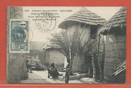 SENEGAL CARTE POSTALE AFFRANCHIE DE 1907 DE BAKEL - Storia Postale